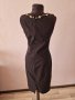 Официална черна рокля с деколте от камъни тип колие - 27,00лв., снимка 5