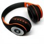 Слушалки Безжични Блутут Digital One SP01160 JBL T8 Черно-Оранжеви Wireless Bluetooth Headphones, снимка 2