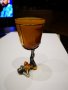 RRR Уникат,авторска работа,сребърна чаша и кехлибар натурален, снимка 1 - Антикварни и старинни предмети - 27420806