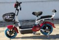 Електрически скутер модел B12 в червен цвят, снимка 1 - Мотоциклети и мототехника - 38455979