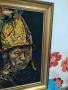 Гоблен "Човекът със златния шлем 1650", снимка 3