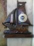 Пластмасов ветроходен кораб с термометър сувенир, снимка 1 - Други ценни предмети - 37142210
