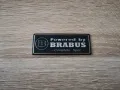 Mercedes Benz Powered by Brabus емблема лого, снимка 1