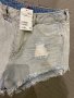 Н&М нови къси дънки S размер, снимка 4