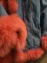 Дънково яке с лисица , снимка 3