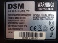 телевизор  DSM  LED32D1HD   на части, снимка 2
