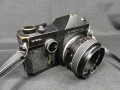 CHINON CHINONFLEX TTL SLR ФОТОАПАРАТ С ОБЕКТИВ AUTO REFLECTA 55mm 1:1,7 M42, снимка 3