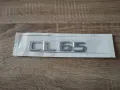 сребрист надпис Mercedes Benz CL 65, снимка 1