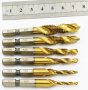 Метчик комбиниран със свредло 6 броя к-кт, снимка 3