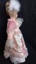 Ретро  порцеланова кукла на стойка ,винтидж 30см, снимка 5