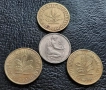 Стара монета 50 пфенига 1969 г. и 10 пфенига 1950 , 1979 и 1980 г.- Германия - топ цена !, снимка 9