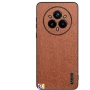 Realme 14 Pro 5G Удароустойчив Wood Texture PU Leather/ Coated PC TPU Кожен Калъф и Протектор, снимка 2