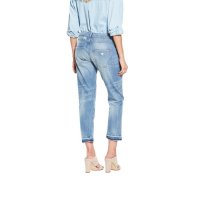 ДАМСКИ ДЪНКИ – Guess Tapered Relaxed Pearl Jeans; размер: W29/L26, снимка 3 - Дънки - 27088284