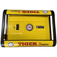 Монофазен бензинов генератор Tiger, 5500W, 25L, ел. стартер, с колела, снимка 4 - Генератори - 43250608