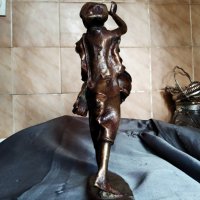 бронзова статуетка-дервиш, снимка 4 - Антикварни и старинни предмети - 26542501