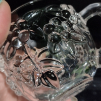 Кристален сет Walther Glas, Karmen. 
5 чаши за чай/кафе и купичка, снимка 11 - Чаши - 44852774