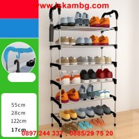 КОД 2210 - Метална етажерка за обувки на 6 нива, снимка 7 - Други стоки за дома - 26722278
