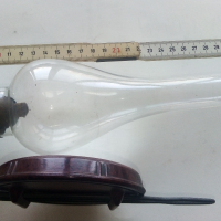 Стара газена лампа, /№5/ комплект със стъклото., снимка 9 - Антикварни и старинни предмети - 44930812