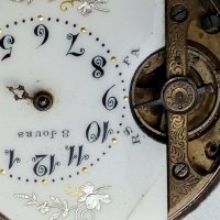 ,,Хебдомас,,швейцарски джобен часовник, снимка 6 - Джобни - 27805522