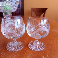 Кристални чаши за коняк, , снимка 2 - Чаши - 42926886