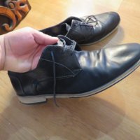 Италиански мъжки обувки от телешка кожа - VENTURINI  - номер 44., снимка 3 - Официални обувки - 26440285