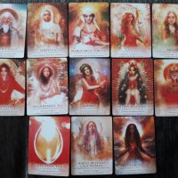 Оракул карти: Divine Feminine Oracle & Goddess Power & Goddess Spirit, снимка 3 - Карти за игра - 32557254