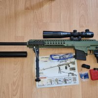 Снайпер Barret-Gel Blaster-гел бластер-детска пушка гел топчета-Orbeez, снимка 2 - Електрически играчки - 42992539