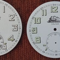 7бр порцеланови Нови винтидж циферблати за джобни часовници, снимка 6 - Антикварни и старинни предмети - 43926949