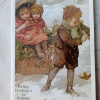 Картичка Presttige Kerstdagen en Gelukkig Nieuwajaar 49, снимка 1 - Колекции - 28549791