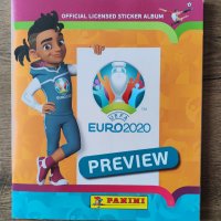 Продавам: Пълен албум Panini UEFA Euro 2020 Preview, снимка 1 - Колекции - 40428646