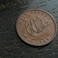 Монета - Великобритания - 1/2 (половин) пени | 1964г., снимка 1 - Нумизматика и бонистика - 27106276