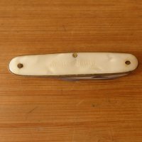 Колекционерско джобно ножче 2 остриета Kronenbourg 1975 г, снимка 7 - Ножове - 43429763
