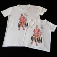 Тениска по дизайн и надпис на клиента.Също и за малки деца и бебета, снимка 17 - Тениски - 32606410