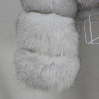 Дамско палто естествен косъм лисица XS, XL, снимка 4 - Палта, манта - 35049393