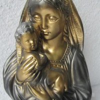  Красиво голямо пано за стена Богородица майка с дете религия, снимка 4 - Пана - 28950117