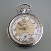 Джобен часовник Umf Ruhla Saturn, снимка 1 - Антикварни и старинни предмети - 28885775