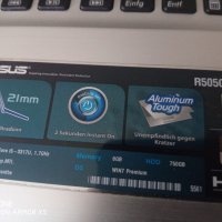 ASUS R505CM Лаптоп на части, снимка 5 - Части за лаптопи - 32343107