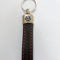 Ключодържател VW - кожен, черен, снимка 1 - Други - 40797731