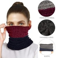 Нов Шал Топло и модерно плетиво за зимата - С двуцветен дизайн, снимка 6 - Други - 43199048