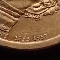 Възпоменателна монета FRANKLIN PIERCE 14 президент на САЩ (1853-1857) за КОЛЕКЦИЯ 38081, снимка 9 - Нумизматика и бонистика - 40764487
