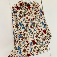 Дамска риза Zara с принт на цветя овърсайз, oversized флорална Зара oversize р. S/M/L, снимка 4 - Ризи - 43197548