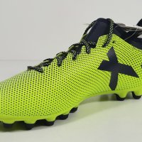 Adidas X 17.3 AG Sn73 - футболни обувки , размер -  42.7 /UK 8.5/ стелка 27 см..    , снимка 6 - Футбол - 39416025