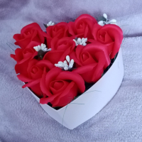 Декорации с ароматни сапунени рози , снимка 3 - Изкуствени цветя - 44865321