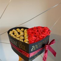 Луксозни подаръчни кутии с рози и бонбони , снимка 6 - Други услуги - 34879074
