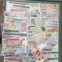 Пакет от различни 1000 банкноти цял свят, снимка 1 - Нумизматика и бонистика - 37835682
