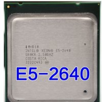 Процесори Socket 2011 CPU сокет Intel 6 Cores шест ядрени E5-2640, снимка 1 - Процесори - 39000666