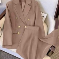 дамско елегантно сако и панталон в 4 цвята , снимка 3 - Комплекти - 44044932