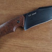Ловен нож /ръчна изработка , стомана D2/, снимка 9 - Ножове - 39651238