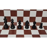 Шах фигури Staunton 6 дизайн тип Абанос  Изработени от чемшир - бели и черни, снимка 2 - Шах и табла - 37591266