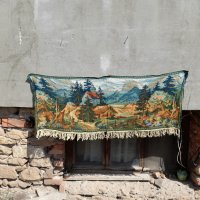 Старинен ковьор,покривка за стена #85, снимка 1 - Антикварни и старинни предмети - 37752374